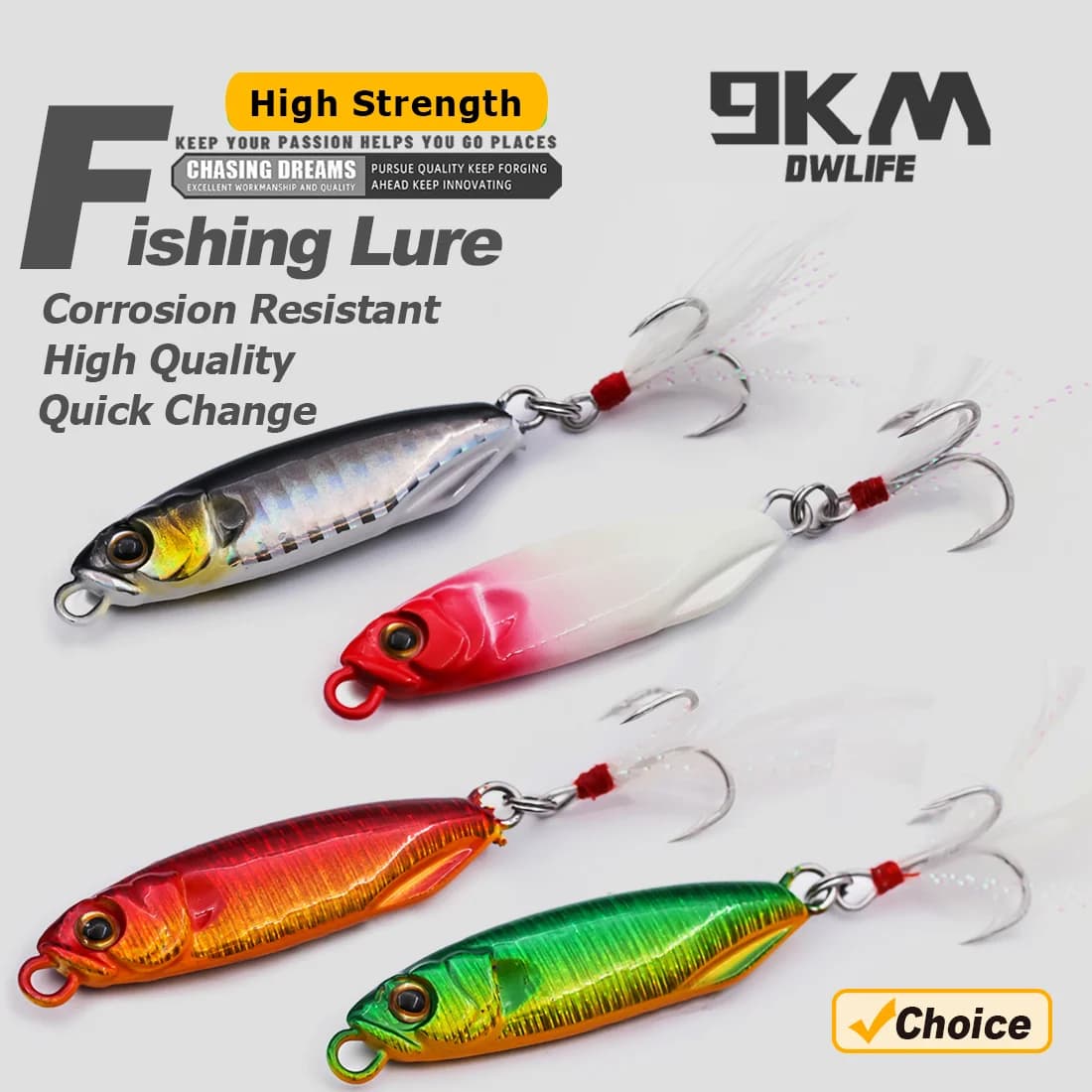 Lure Jigging Memancing Air Masin, 20-37.5g