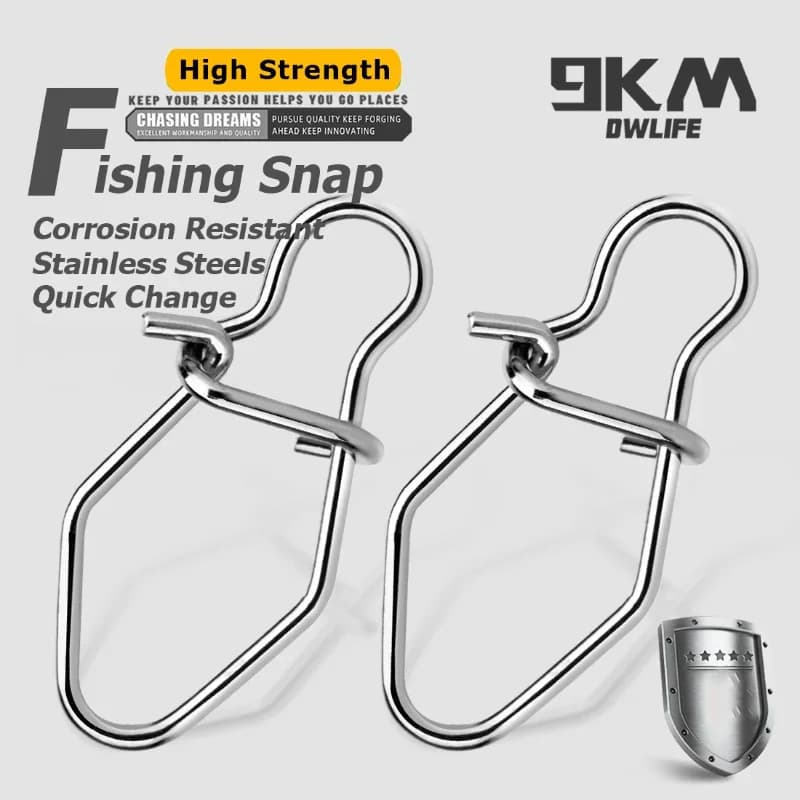 Klip Snap Kunci Silang Keluli Tahan Karat