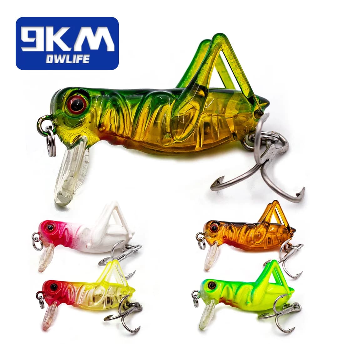 Umpan Crankbait Topwater Bentuk Jangkrik 3.1g