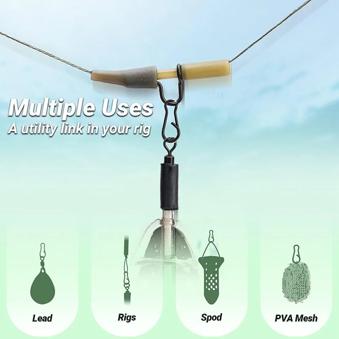 Snap Tukar Pantas & Duo Lock untuk Memancing Ikan Mas (Carp)