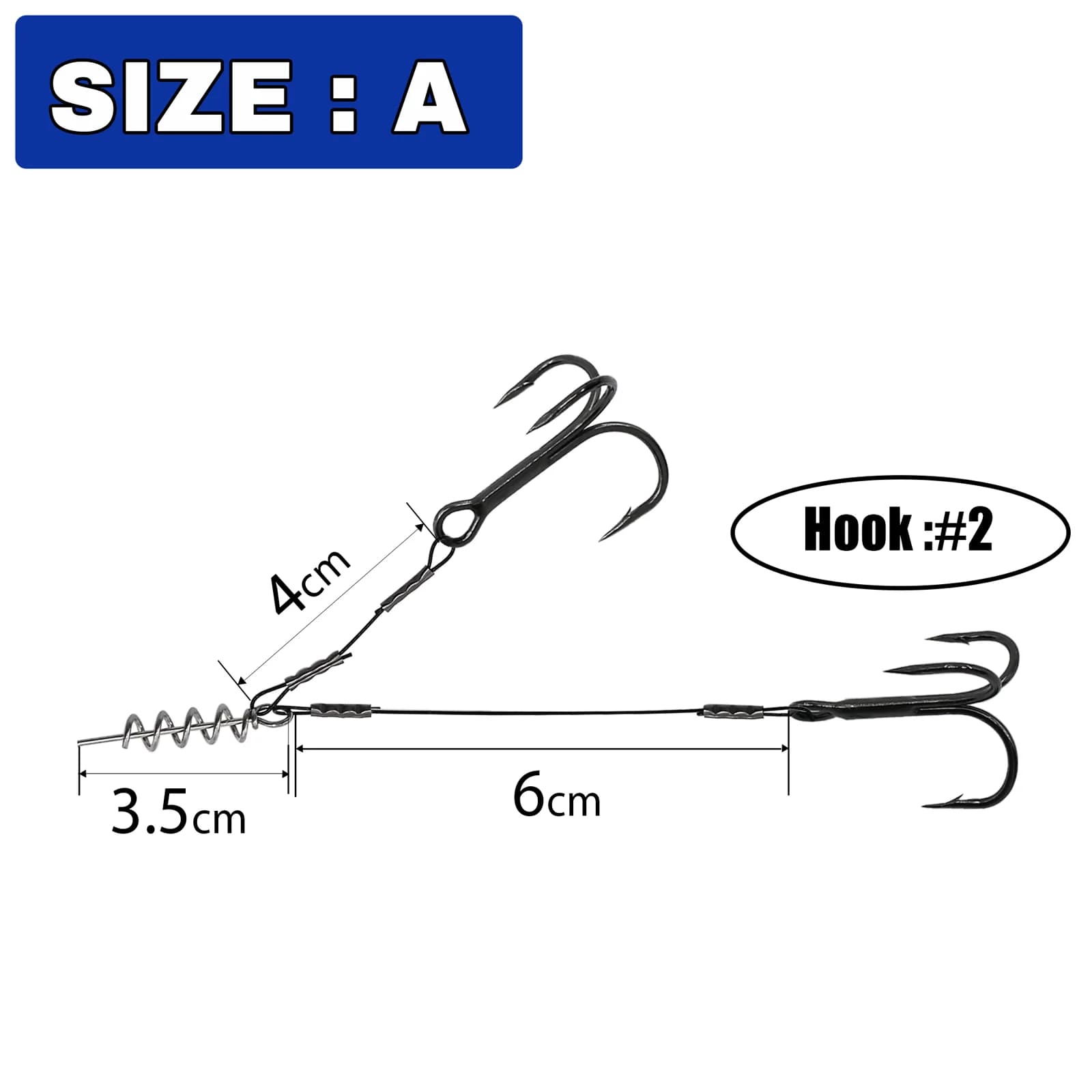 Rig Pike Stinger dengan Kail Treble untuk Umpan Lembut