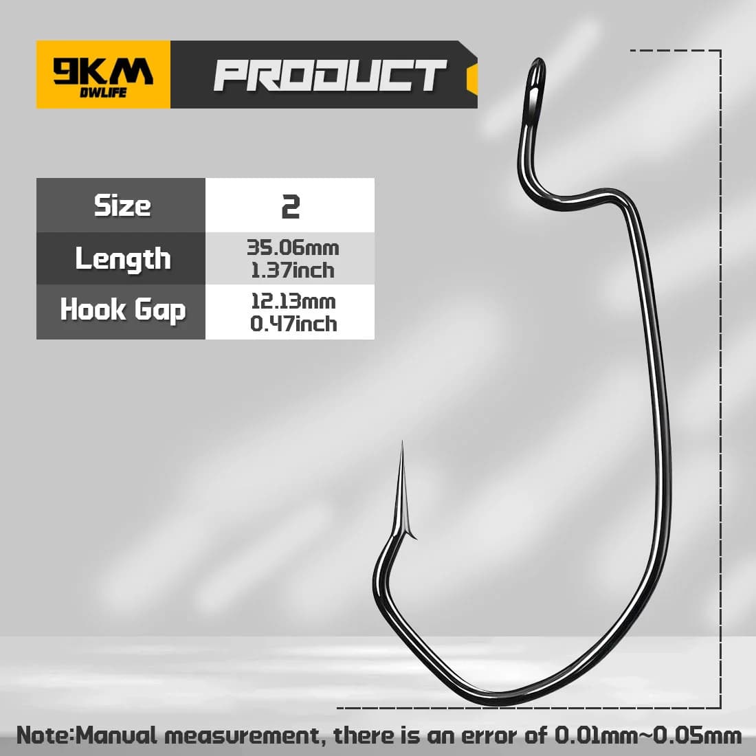 Kail Cacing V-Bend Wide Gap EWG, 25-100 Keping